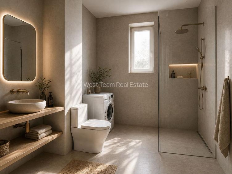 Apartament 2,5 camere, terasă 60 mp, loc de parcare subteran. - 3