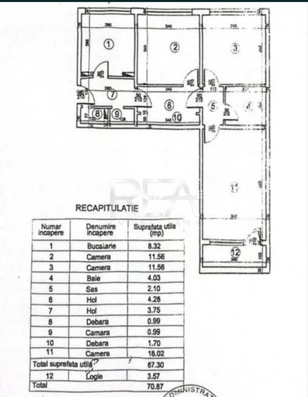 Ap 3 camere - decomandat- renovat integral- vizavi de Grand Arena - 7