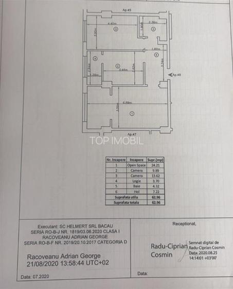Apartament cu 3 camere, bloc nou - Rediu - Crystal Residence - 9