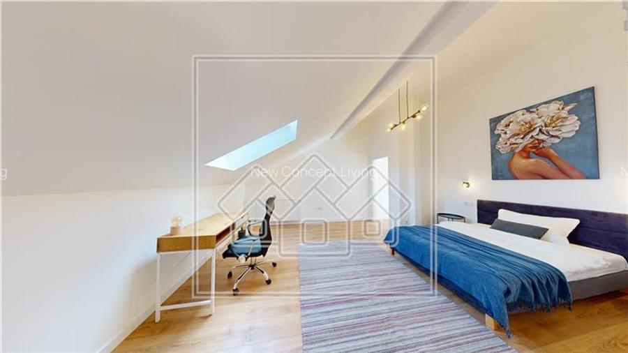 Penthouse 3 camere, intabulat, mobilat si utilat (NCL-41D-Mi) - 11