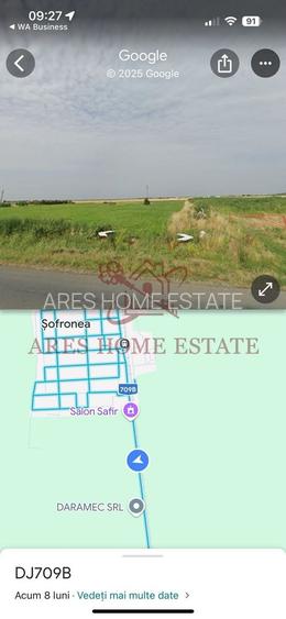 Teren strategic pentru investiție – 5014 mp, Sofronea, Arad. - 2