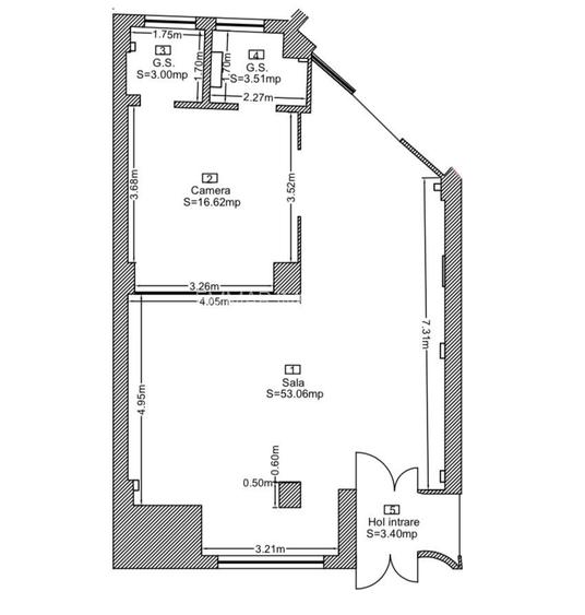 Spatiu comercial zona semi-centrala cu chirias - 3