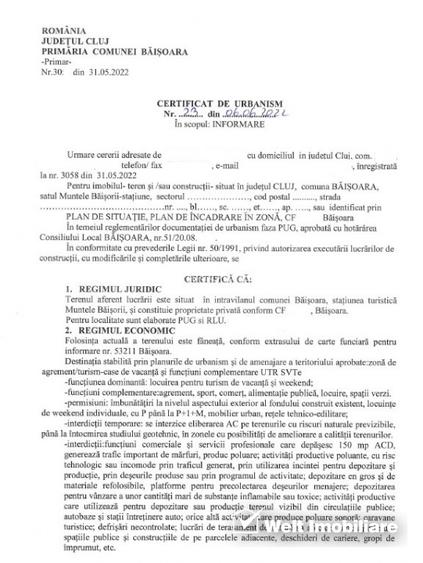 Teren de vanzare – Muntele Baisorii, 1000 mp, vedere spre rezervatia Belioara - 7