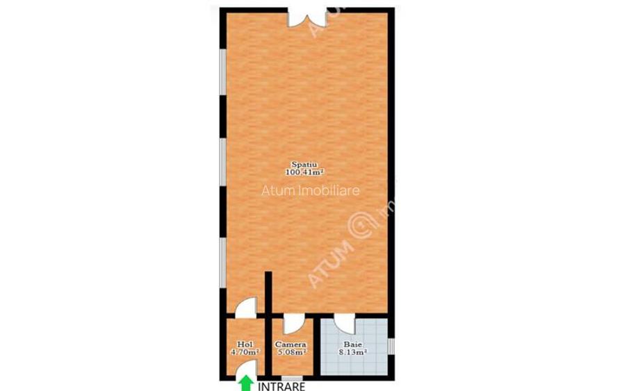 Spatiu comercial de 117 mp utili in zona Turnisor din Sibiu - 9