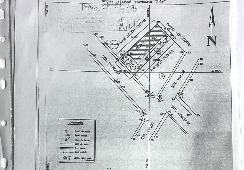 TEREN LA 5 MINUTE DE METROU MIHAI BRAVU-STRADA VOINEASA - 5