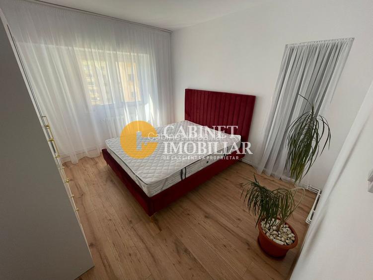 Zimbru 3 camere 81,5 mp - etaj intermediar - mobilat complet - bloc 1990 - 3