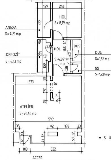Spatiu comercial 100mp | Renovat | 24kW | Vizibilitate | Ferentari - 9