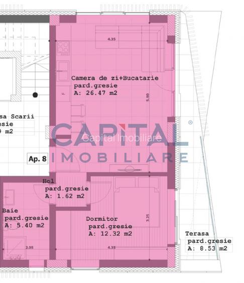 Apartament de vanzare 2 Camere, 66mpc, Lift, Republicii, Comision 0% - 2