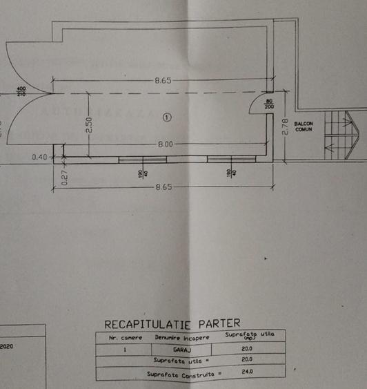 Apartament 3 camere si garaj