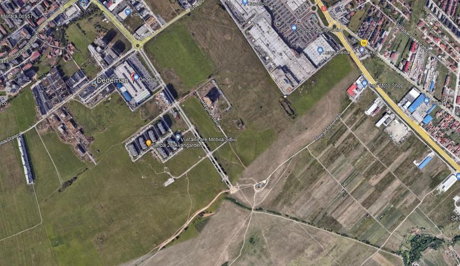Oferta investitie - 10000mp teren extravilan Selimbar,zona Troita - Avantgarden