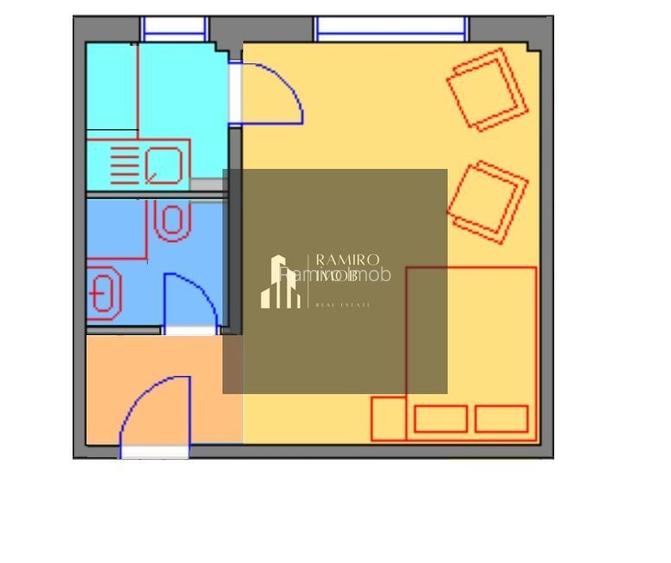 Garsoniera renovat ultracentral - Piata Alba Iulia /Matei Basarab - 3