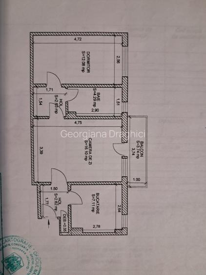 Apartament 2 camere - zona Abator  - 10