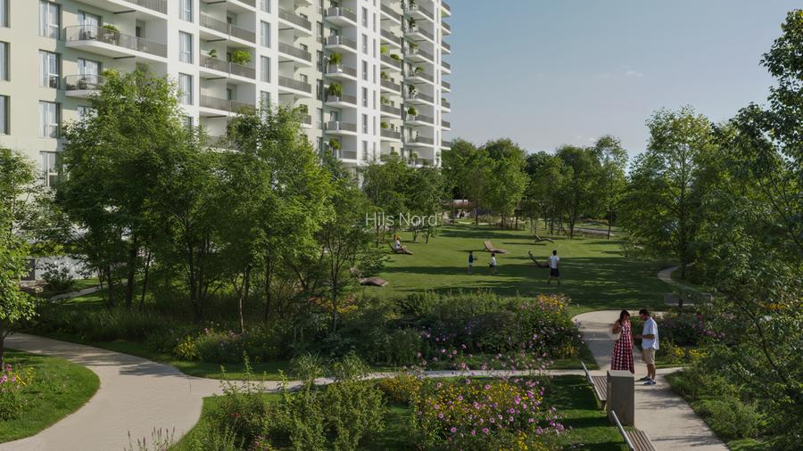 Apartament cu 2 camere + birou cu grădină - Tip 3D - 5