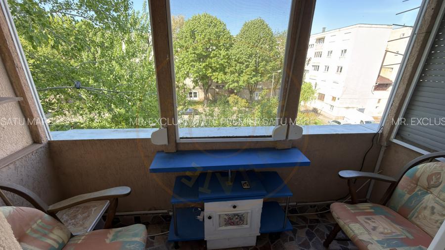 Chirie 2 camere Etaj III Carei - Str. Platanilor Nr.10 - Comision 0% chiriaș - 10