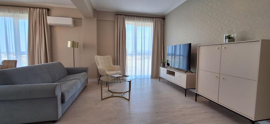 Apartament mobilat si utilat cu 2 locuri de parcare