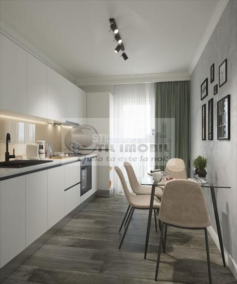 Apartament 2 camere, decomandat, Bucium-Visan, 58mp, pret promotional - 3