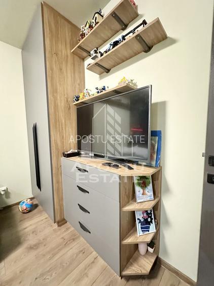 Apartament cu 3 camere mobilat la etaj intermediar in Giroc la asfalt. - 9