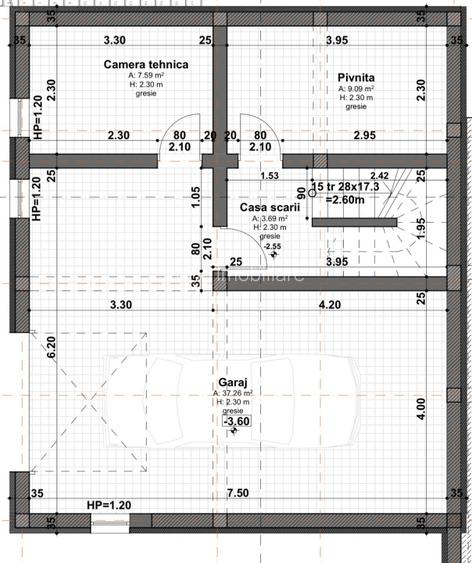 Casa Tip Duplex, 4 camere, 120 mp utili, garaj, teren 200 mp,Chinteni - 14