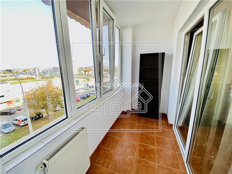 Apartament de inchiriat in Sibiu - 4 camere, 2 balcoane - zona Strand - 15