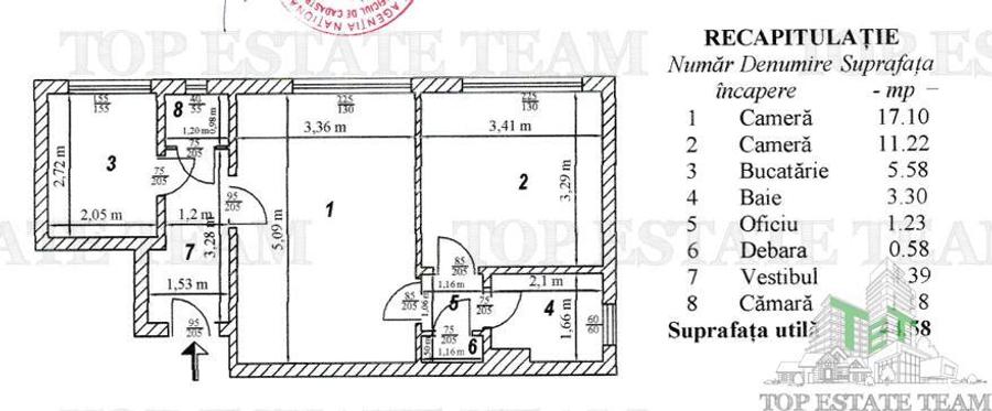 Apartament 2 camere e vanzare in zona Chibrit / Metrou 1 Mai Bucuresti - 10