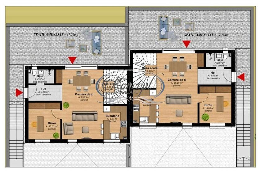 Duplex cu garaj in Tauti - 3