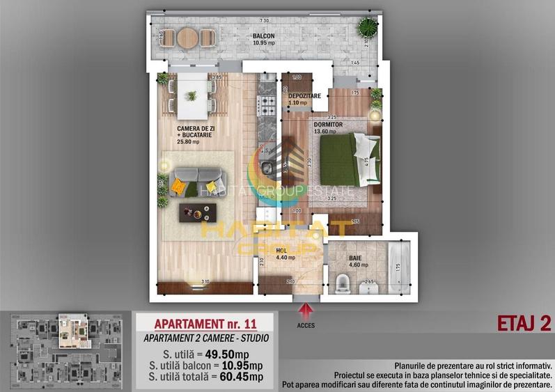 Apartament 2 camere nou Grigorescu 15 min metrou finalizare 2026 - 5