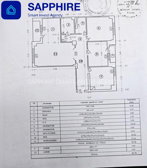Apartament 4 camere metrou Crângași, loc parcare, boiler, mobilat - 15