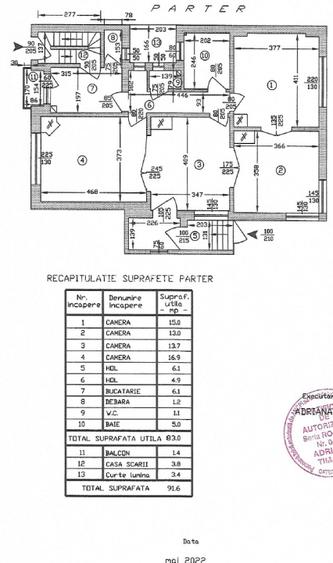 Vilă 10 Camere+Mansardă 103mp+Demisol 42mp | Decebal | Matei Basarab - 10