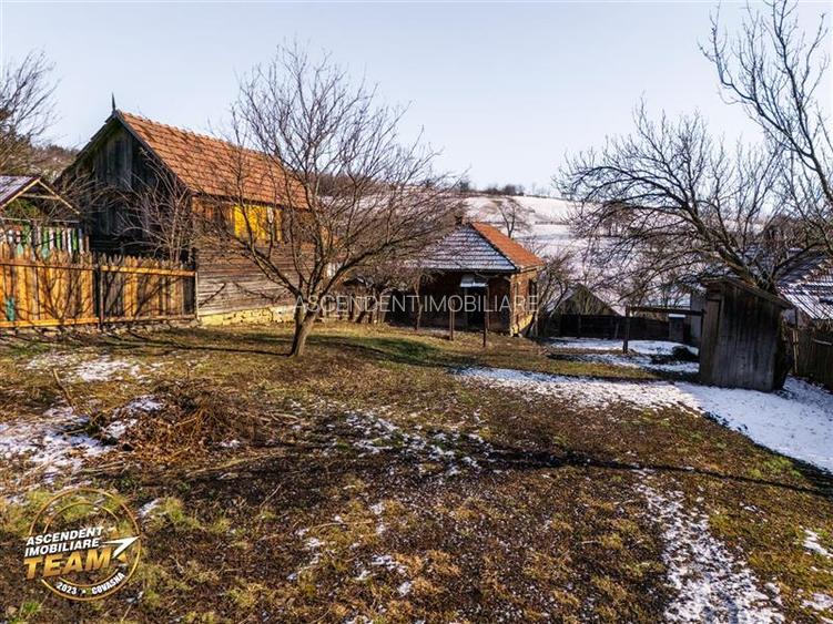 Film! Casa din lemn,cu doua camere, pe domeniu de 2.819 mp, Mereni, Covasna - 7