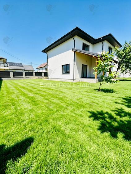 Casă de vânzare individuală nouă | Berceni, Ilfov – 4 camere | teren 400 mp - 4