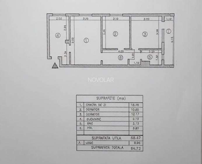Apartament 3 camere Iancului langa metrou - 50m - 6