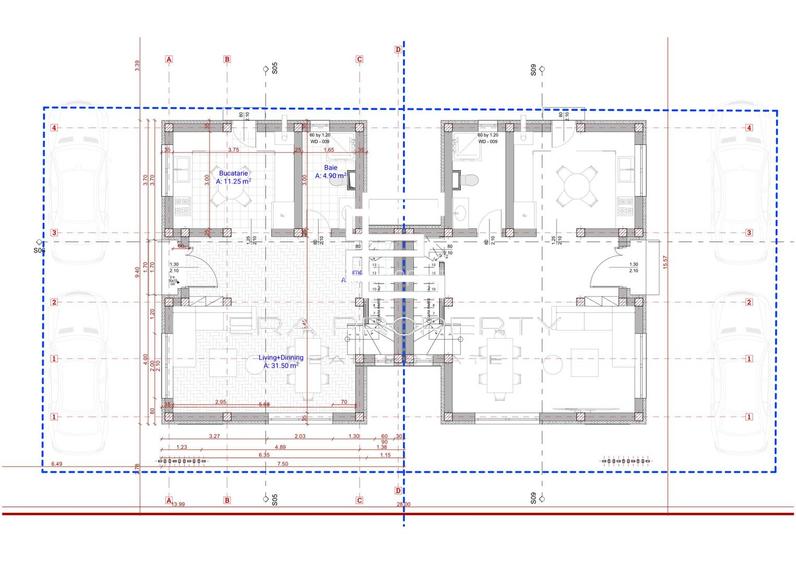 Casă modernă tip duplex, 4 camere – Șelimbăr, zona Triajului - 1