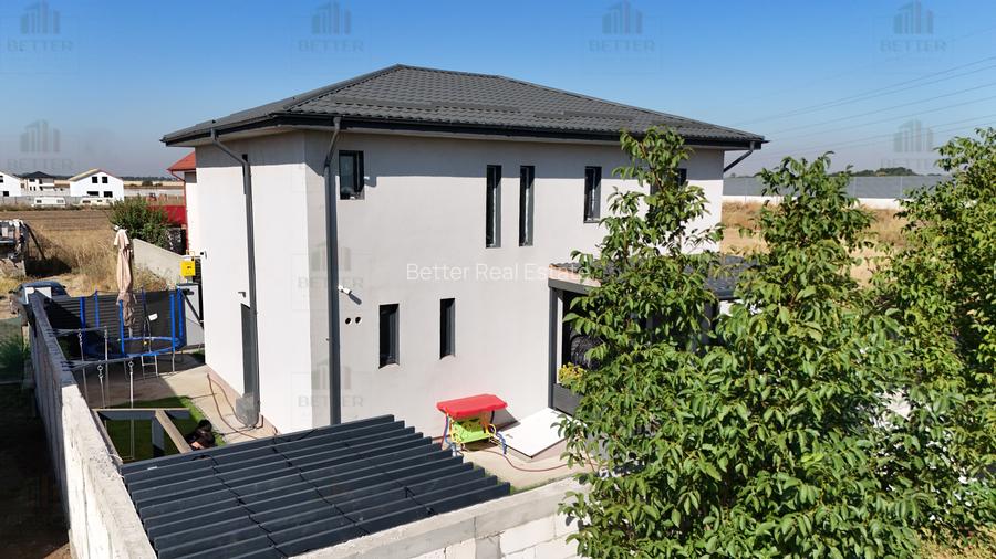 Casă individuală nouă de vânzare în Berceni Ilfov - 4 camere, terasă acoperită - 4