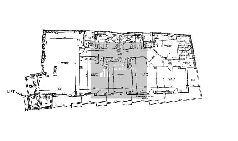 Penthouse Unirii -an2010- 220mp 5camere +terasa 210mp -Pasaj Marasesti - 3