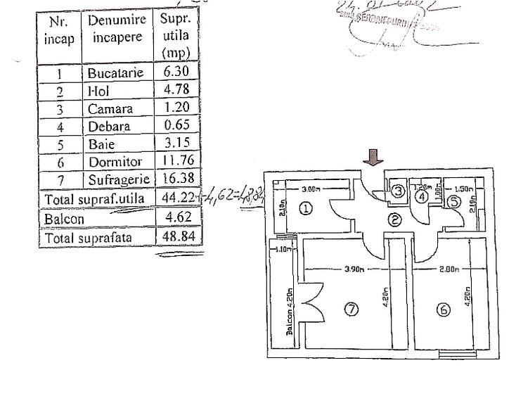 Apartament 2 camere -magazin Titan - Liviu Rebreanu intersectie / Patiseria Luca - 3