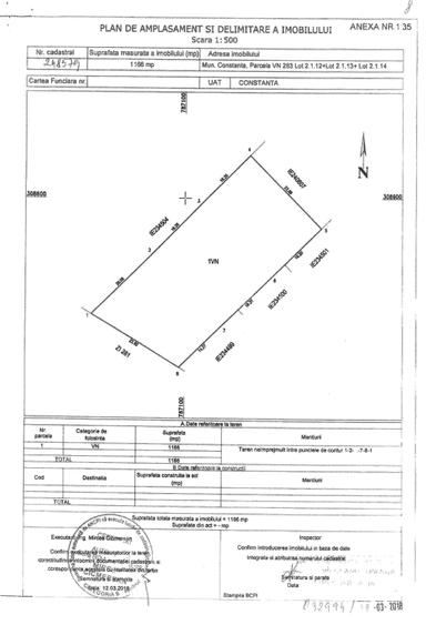 Teren de 1166 mp, pe Strada Torino, Constanța - 1
