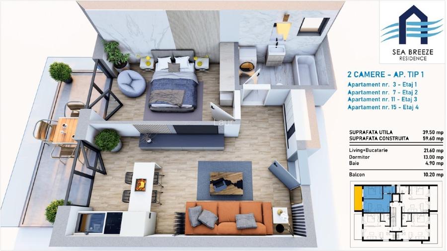 Rate pe 2 ani | Locuinta noua Mamaia Nord  | Confort, stil si locatie ideala - 4