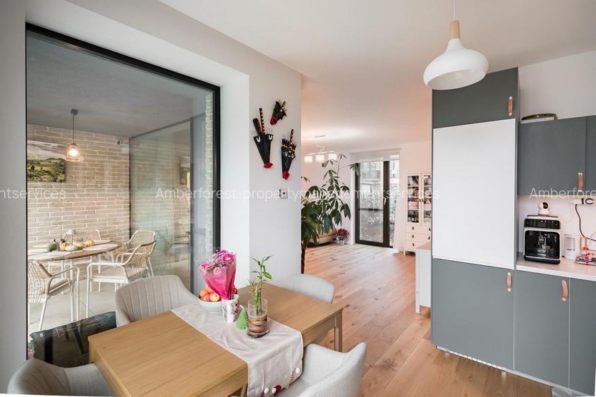 Apartament la parter cu gradina in Amber Forest - 8