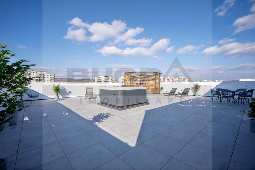 Apartament exclusivist cu terasă de 150 mp și jacuzzi încălzit - 7