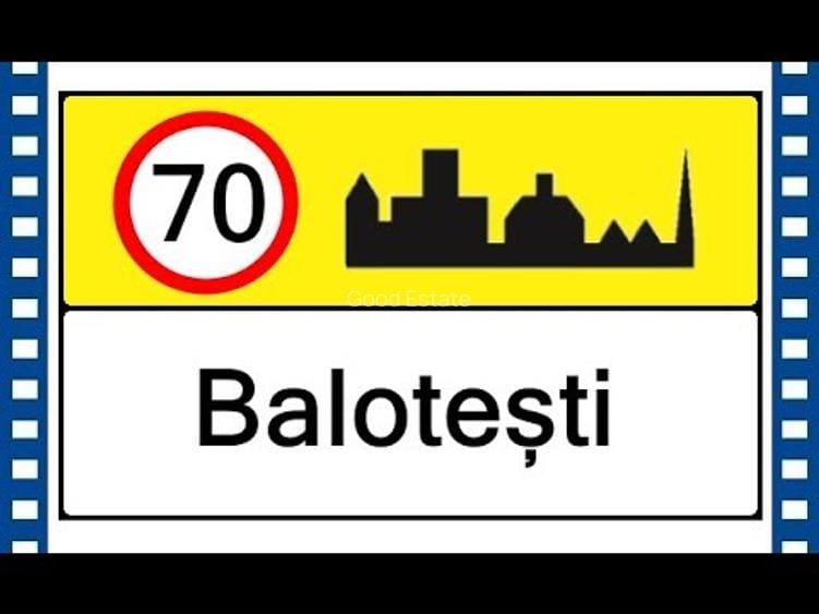 Teren de colt deschidere la Strada Ion Lahovari suprafata 2420 mp Balotesti - 2