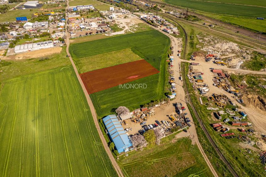 Palas vaporas, teren industrial logistic acces facil Autostrada - 18