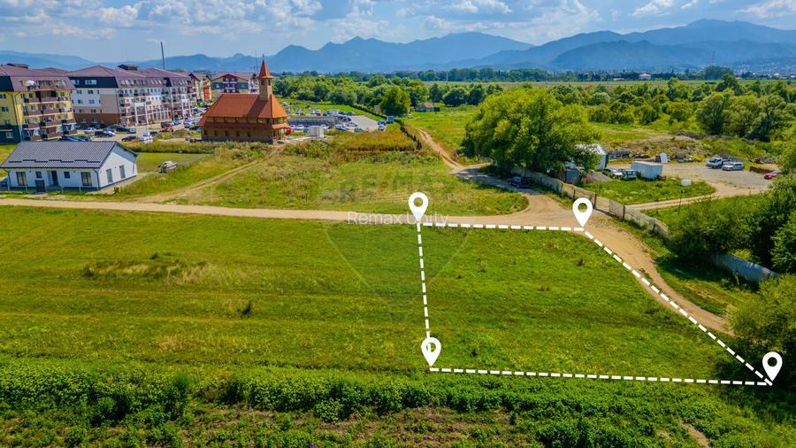 Teren intravilan 947 mp de vânzare – Sanpetru, Strada Drumul cu Plopi - 2