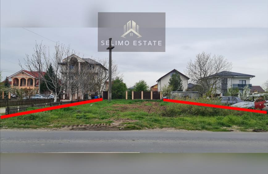 Teren de inchiriat â 1.400 mp â Dragomiresti Deal