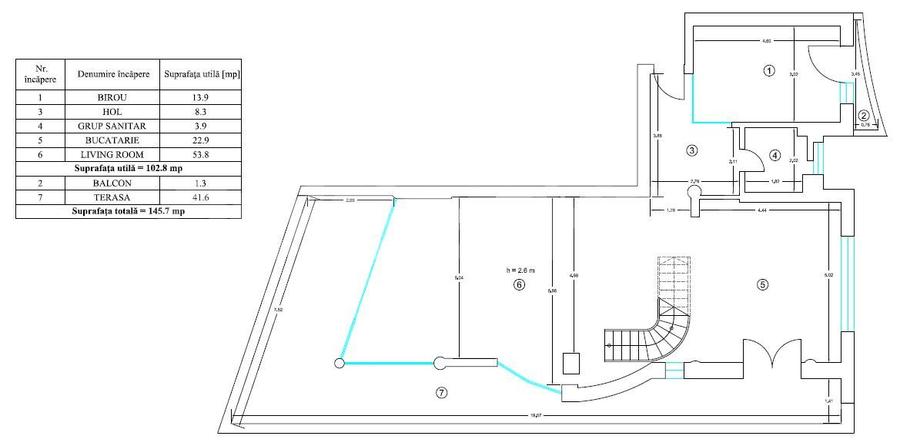 Vedere panoramica lac | Penthouse modern cu 4 dormitoare, 4 bai - 1
