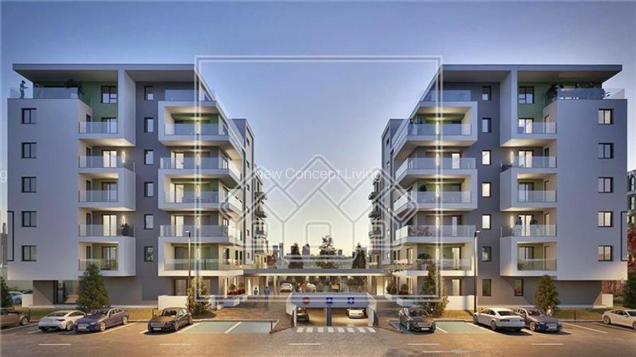 Apartament de vanzare in Sibiu - 2 camere - ansamblu nou, bl cu lift - 2