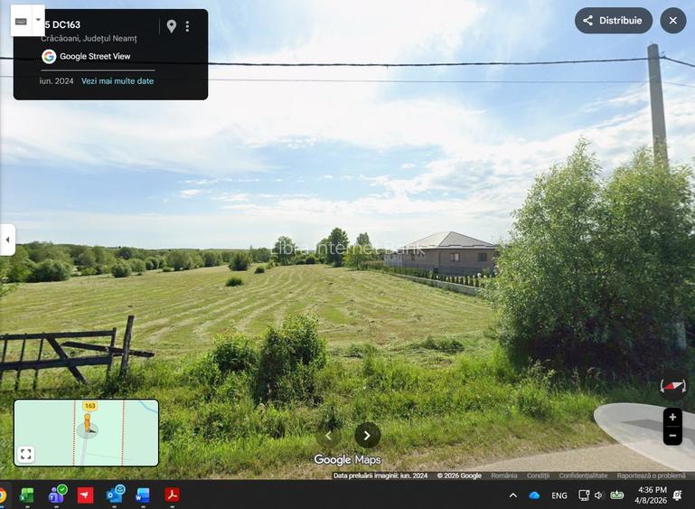 Teren partial intravilan Cracaoani jud Neamt - 4