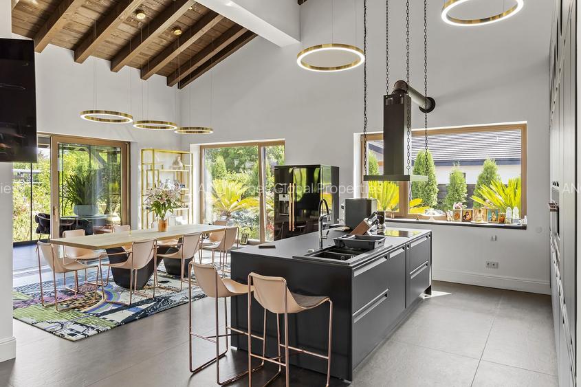 Vilă Nouă de Lux cu Piscină și Spa în Zona Selectă Snagov - 8