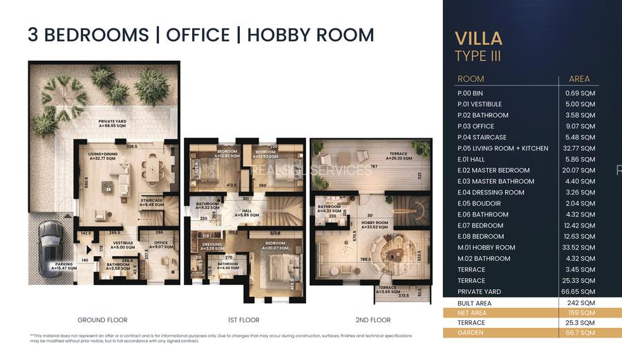 Vile moderne | 4 Camere + Hobby Room | Finalizare Iunie 2026 - 1