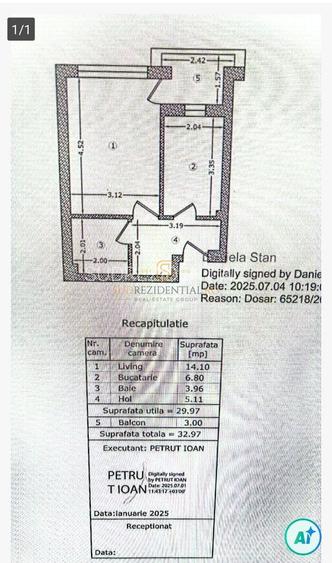 Garsonieră prima închiriere Berceni – mobilată, utilată, 33 mp - 16