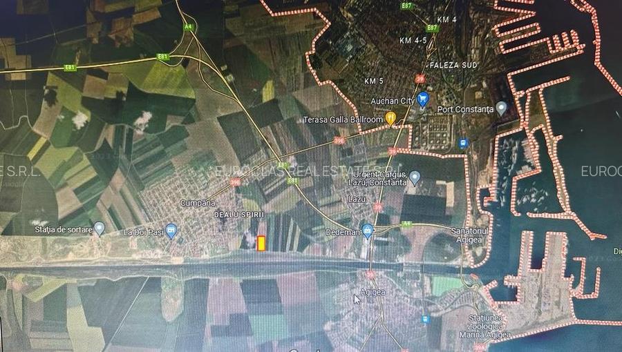 Exclusiv! Teren extravilan 10.000 mp - Cumpana - Malul canalului (Cod E3) - 2